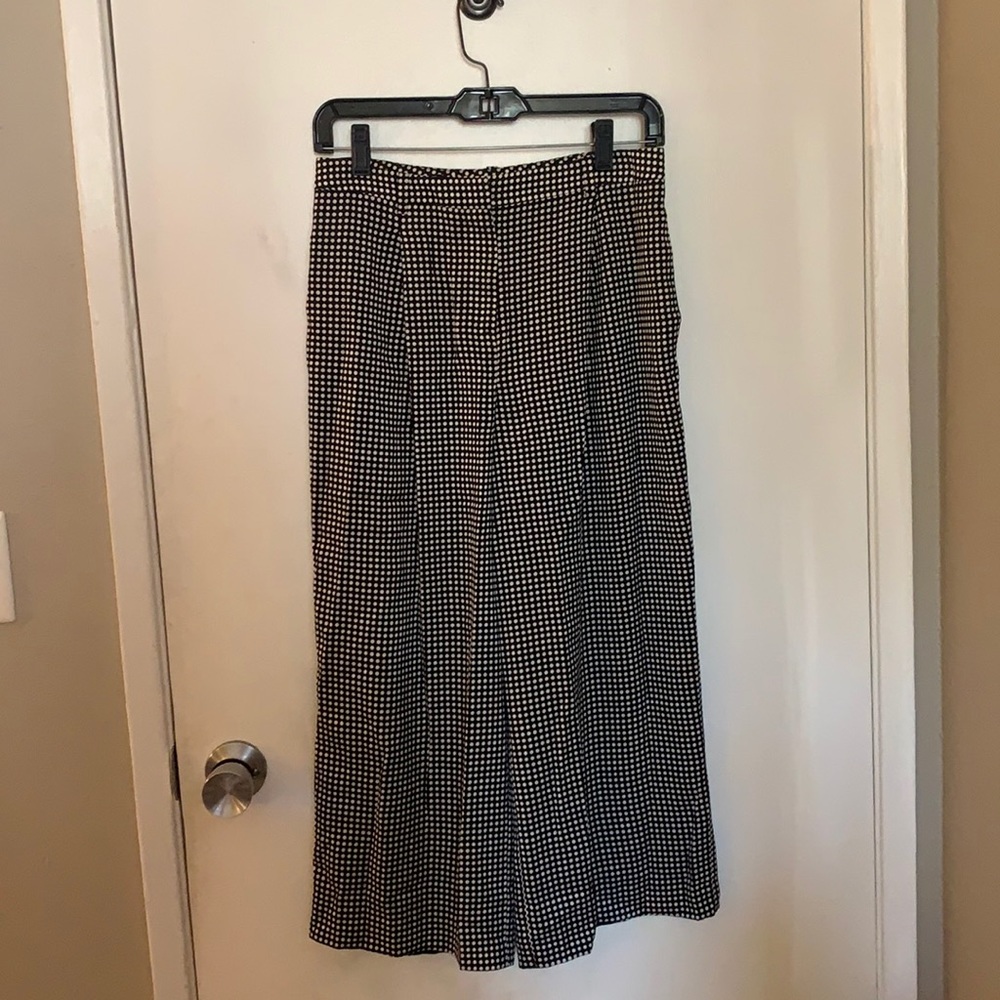 St John knits polka dot pants